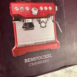 Breville Silver Barista Express Espresso Machine